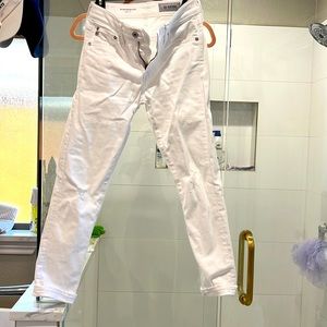 Adriano Goldschmied white jeans